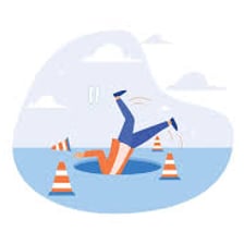 A dramatic scene depicting a major mishap.