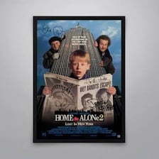 Promotional artwork for the film Home Alone 2: Lost in New York.