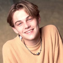 A portrait of actor Leonardo DiCaprio.