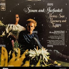A promotional image of Simon and Garfunkel from the 1960s