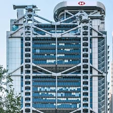 An HSBC bank branch in Hong Kong.