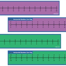 A number line with ten immediately before eleven
