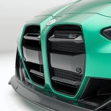 BMW luxury automobile showing the brand’s kidney grille