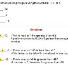Positive and negative symbols shown as contrasting signs