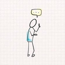 A person appears unable to find the words to respond.