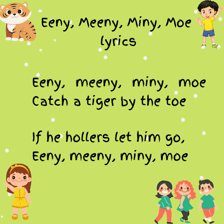 Children using a counting rhyme while choosing among themselves