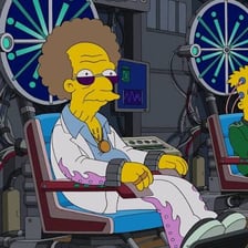 Disco Stu, the disco-themed character from The Simpsons
