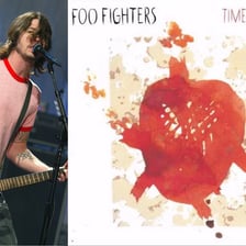 Foo Fighters performing onstage