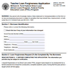 Educational loan documents beside a college tuition bill