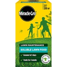 Miracle-Gro lawn and garden fertilizer container