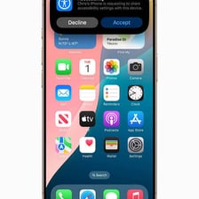 An iPhone displaying the iOS home screen.