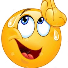 A relieved person wiping their forehead after a close call.