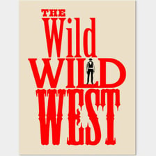 Promotional artwork for the television series The Wild Wild West.
