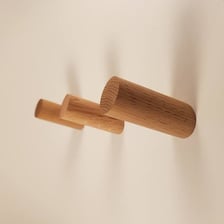 A simple peg used as a coat hook
