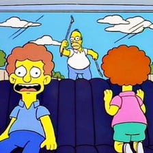 Ned Flanders, the Simpsons character who is Rod and Todd’s father.