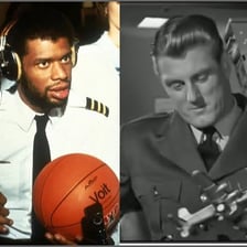 Kareem Abdul-Jabbar appearing in Airplane!