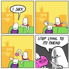 Two friends speaking together in a friendly setting