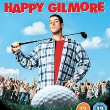 Adam Sandler in his role in Happy Gilmore.