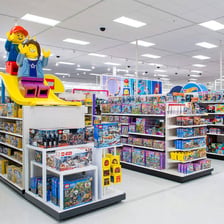 A boxed toy displayed on a store shelf