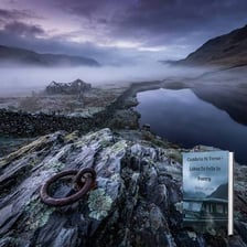 A landscape before dawn illustrating the poetic sense of “ere”