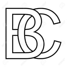 The letters B and C displayed in alphabetical order.