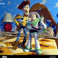 Woody and Buzz Lightyear from the 1995 film Toy Story