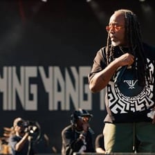 The Ying Yang Twins performing as a rap duo