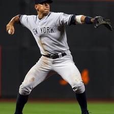 Alex Rodriguez in a baseball uniform