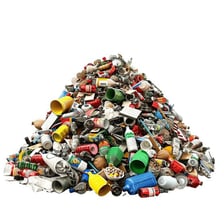 A large pile of assorted objects illustrating an unspecified quantity.