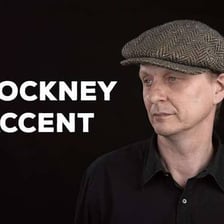 A visual representation of the East London setting associated with the Cockney accent