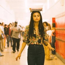 Selena Gomez in imagery associated with her “Bad Liar” music video