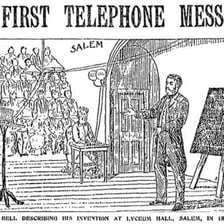 Illustration showing a telephone call being traced to its source