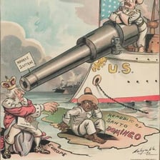 Illustration depicting the removal of a ruler from a position of power