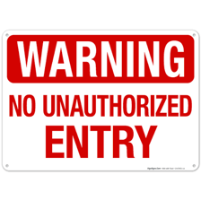 A warning sign indicating that an action or entry is prohibited by law.