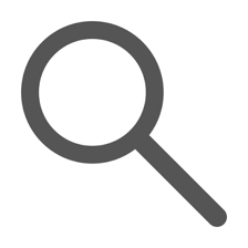 A website search bar with a magnifying-glass icon