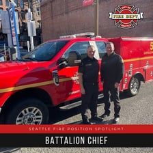 A fire department battalion chief overseeing several fire stations