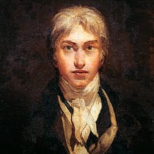 A portrait of J. M. W. Turner, the English landscape painter.