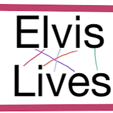 A wordplay diagram showing the letters in LIVES rearranged to spell ELVIS.