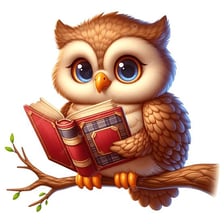 An owl perched on a branch, representing the traditional image of owl wisdom.