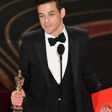 Rami Malek attending the 2019 Academy Awards.