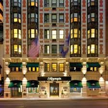 Exterior of the Algonquin Hotel in New York City