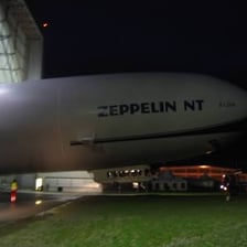 Steve Fossett associated with a Zeppelin airship