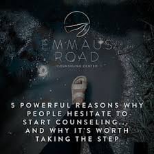 A person paused hesitantly before moving forward.
