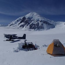 Mount Fairweather near the Alaska–British Columbia border.