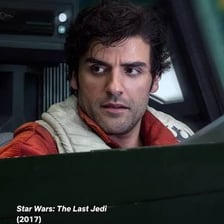Actor Oscar Isaac, who played Poe Dameron in Star Wars.
