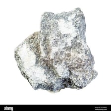 A smooth gray soapstone rock sample