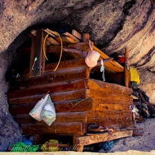 A house serving as a human dwelling place