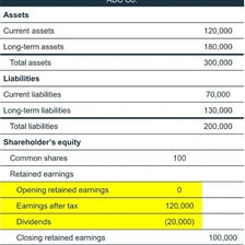 A financial illustration showing money distributed to a shareholder as a payout.