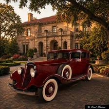 A vintage Studebaker automobile representing the former Indiana manufacturer