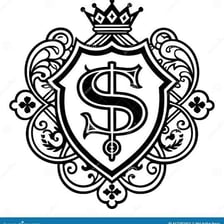 A shield bearing a prominent heraldic design.